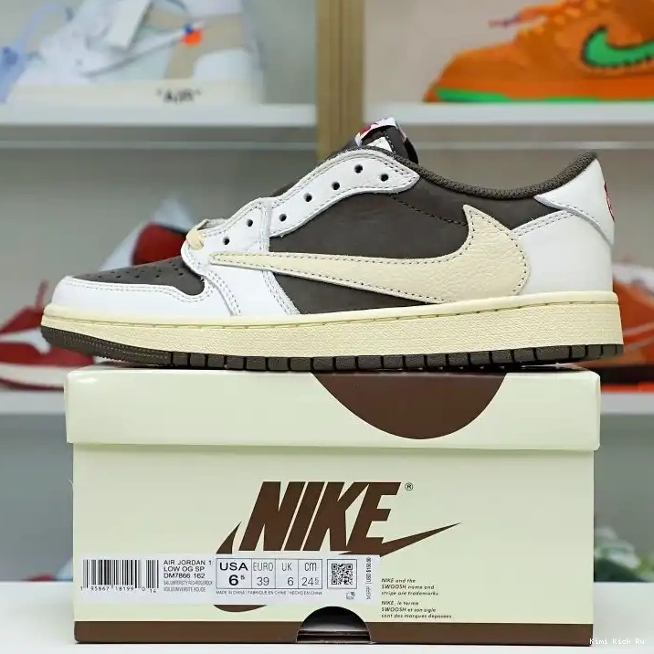 OG LOW 1 SCOTT TRAVIS JORDAN X MOCHA Kimikick AIR REVERSE 0819